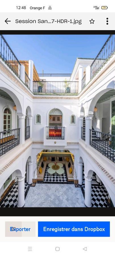 Riad Espoir Spa Logement Entier Marrakesh Exterior foto