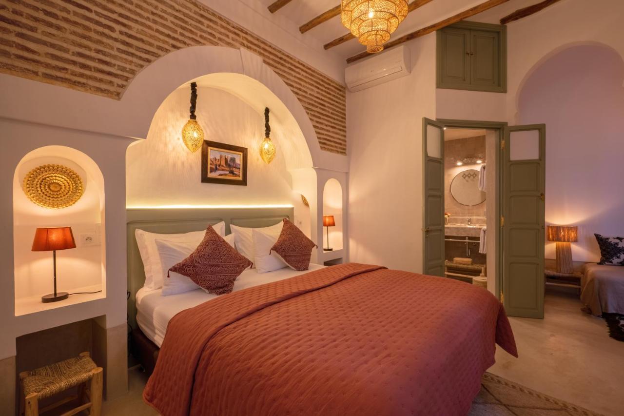 Riad Espoir Spa Logement Entier Marrakesh Exterior foto