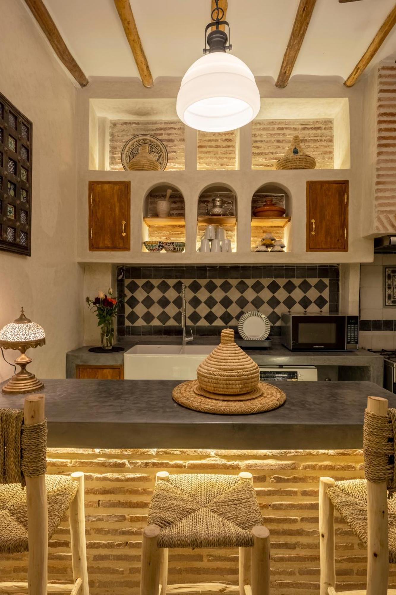 Riad Espoir Spa Logement Entier Marrakesh Exterior foto