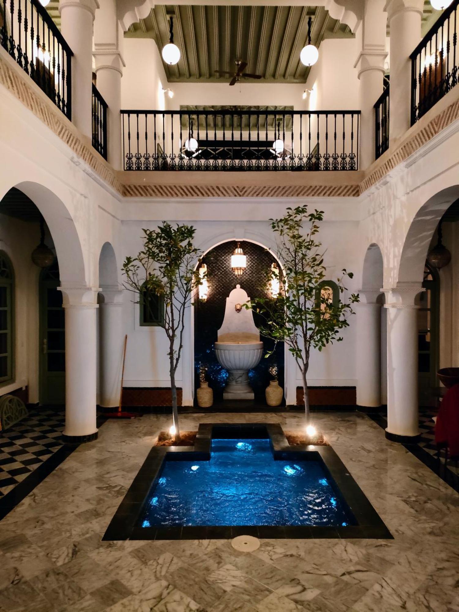 Riad Espoir Spa Logement Entier Marrakesh Exterior foto